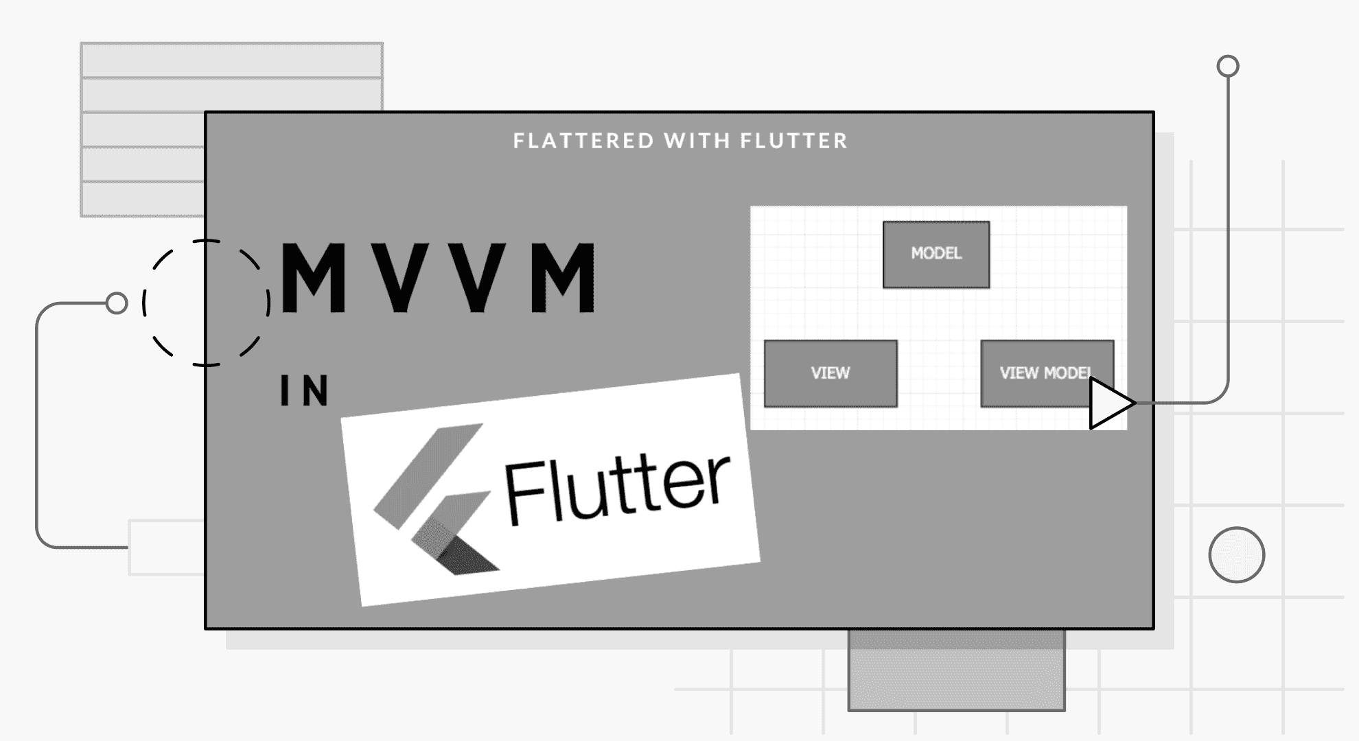 MVVM in Flutter.