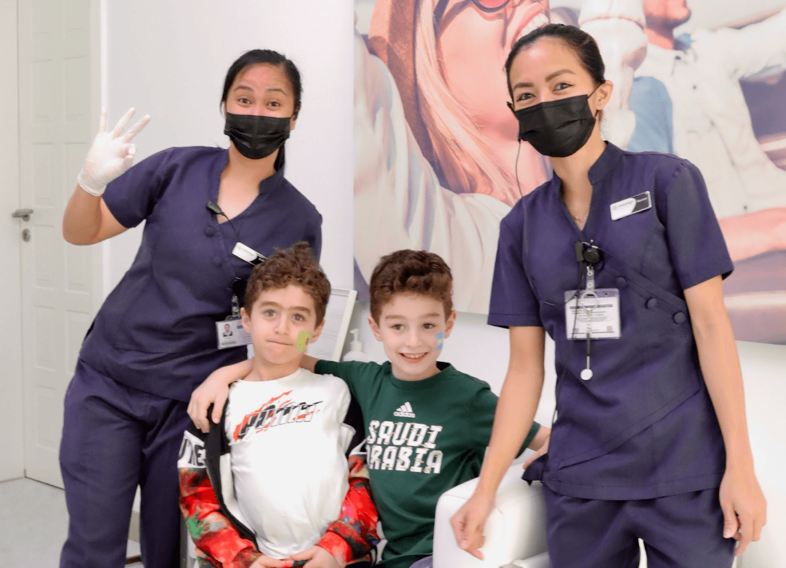 Pediatric dentists at Invisalign Center make kids feel comfortable to get their teeth checked