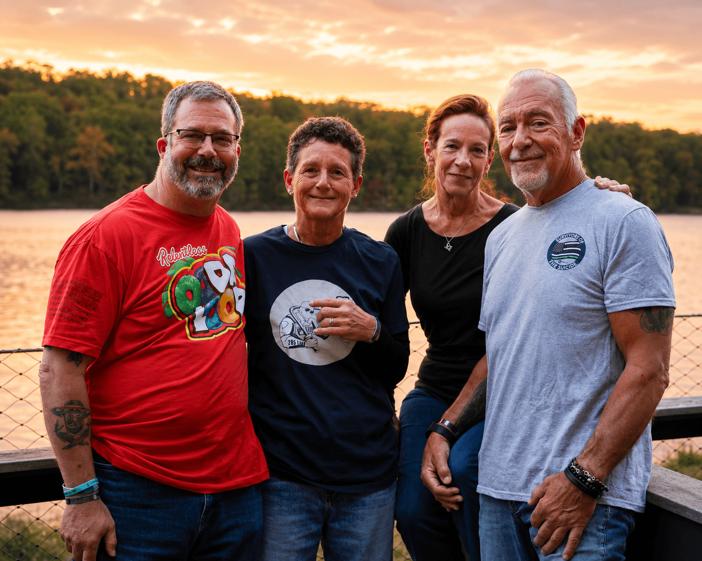 suicide survivors fall weekend