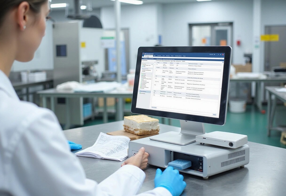 Professional image illustrating Leveraging Technology for Food Safety Automation