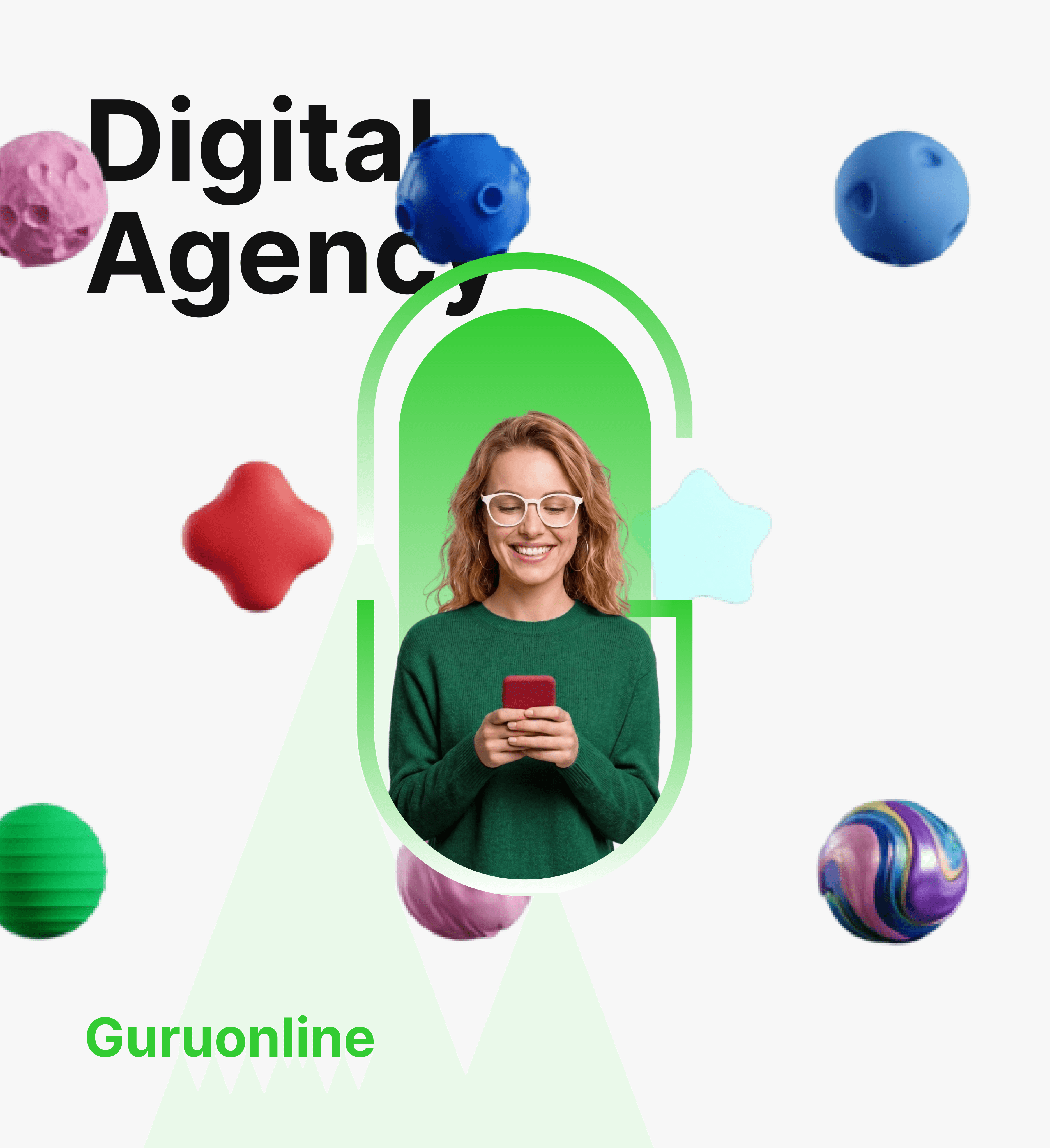 Blue Polaroid camera