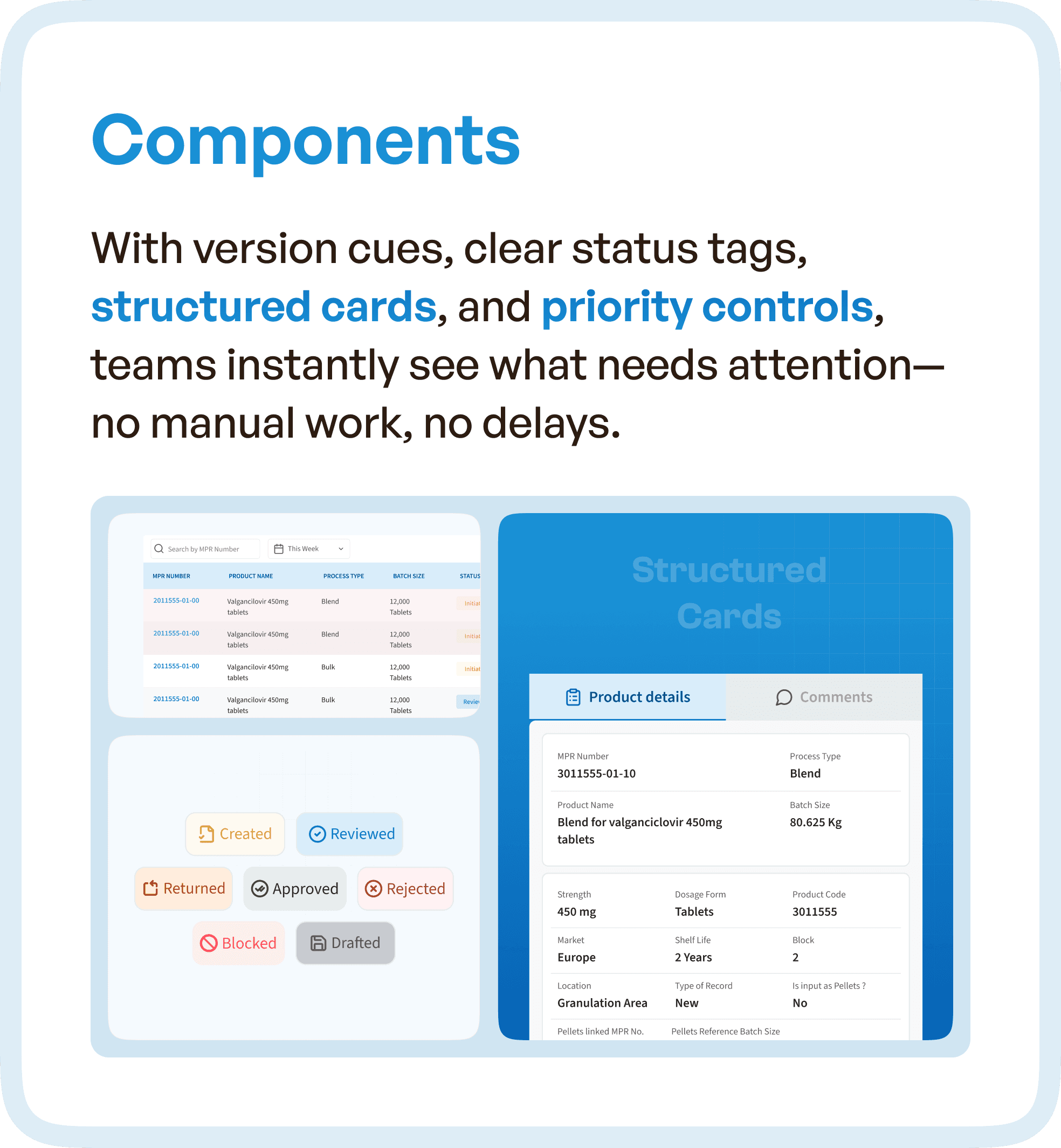 Smarter Components detail