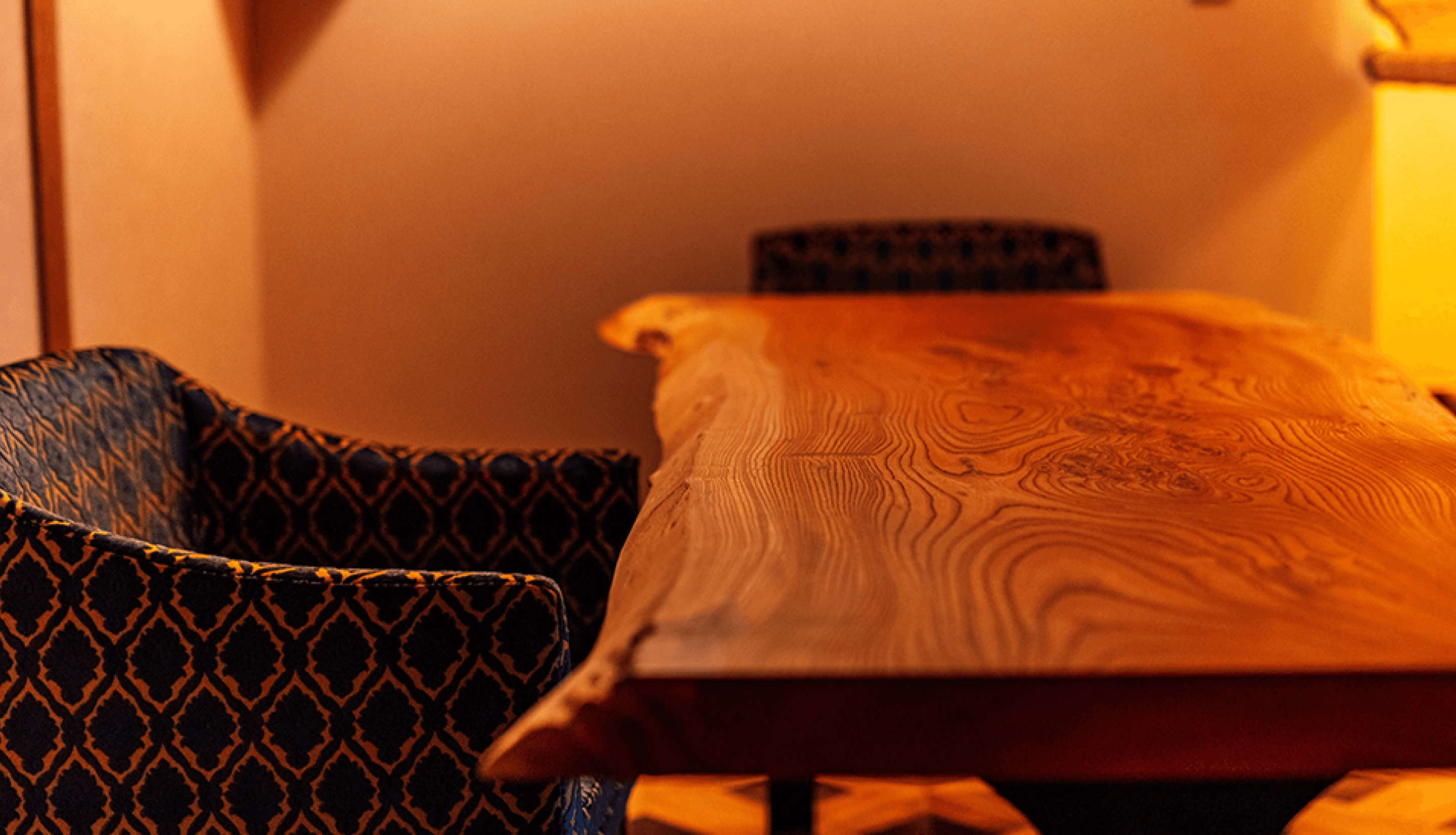 A table that looks like it was made straight from a tree