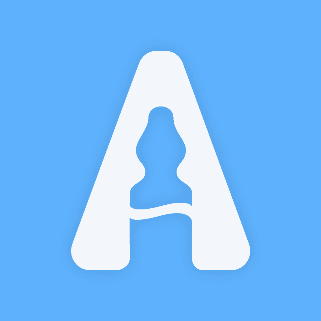 Stylized white envelope icon tilted at an angle, representing a message or notification.