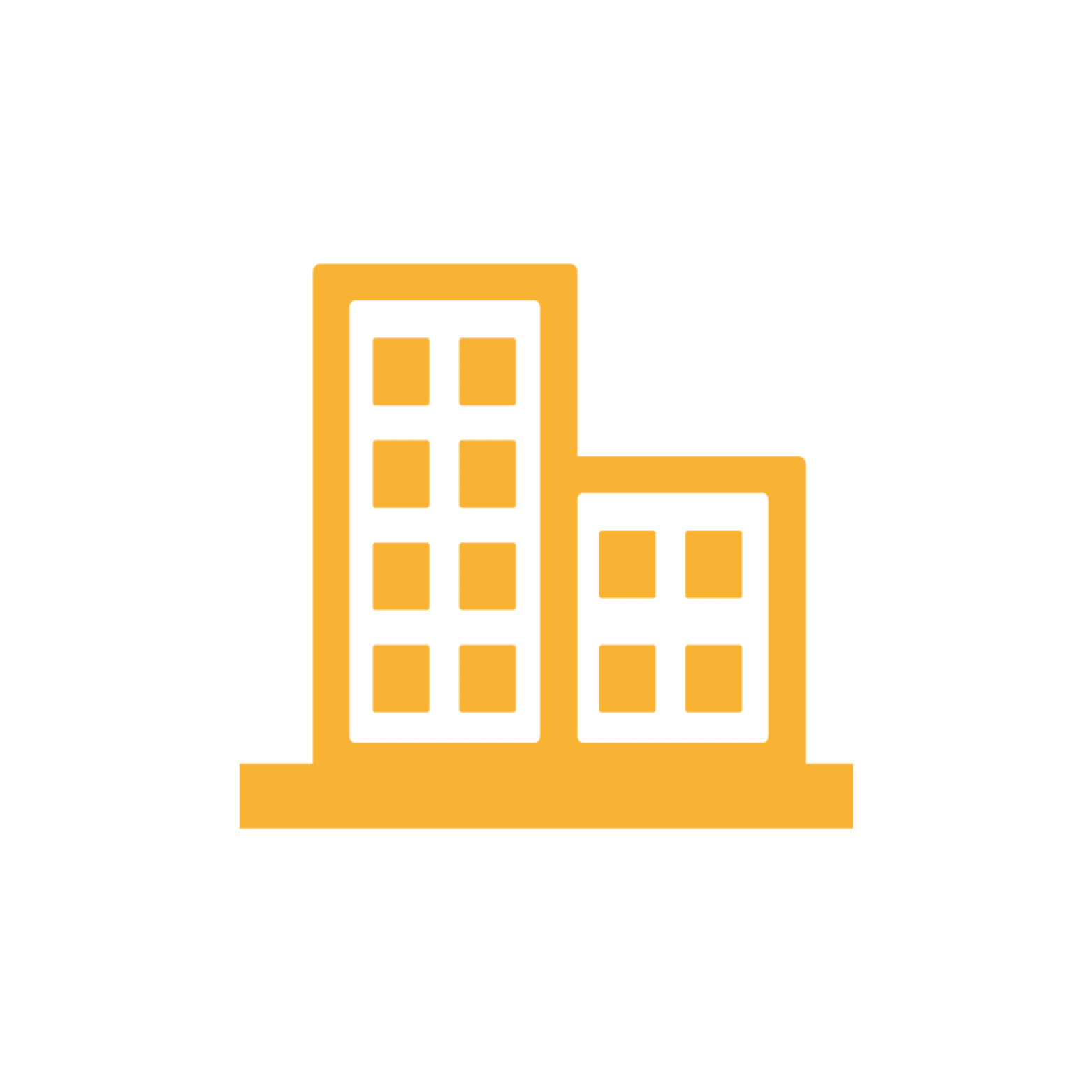 Grafik eines Bürogebäudes