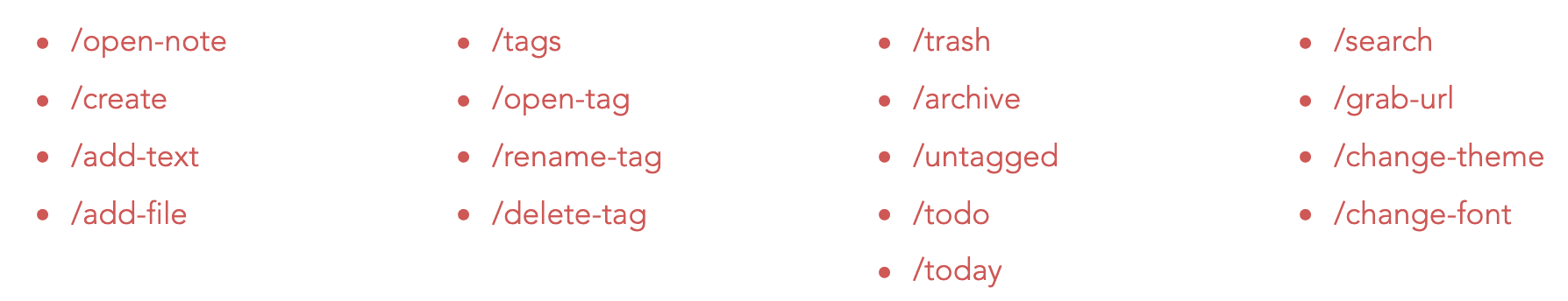 Xmind URL Scheme 参数列表