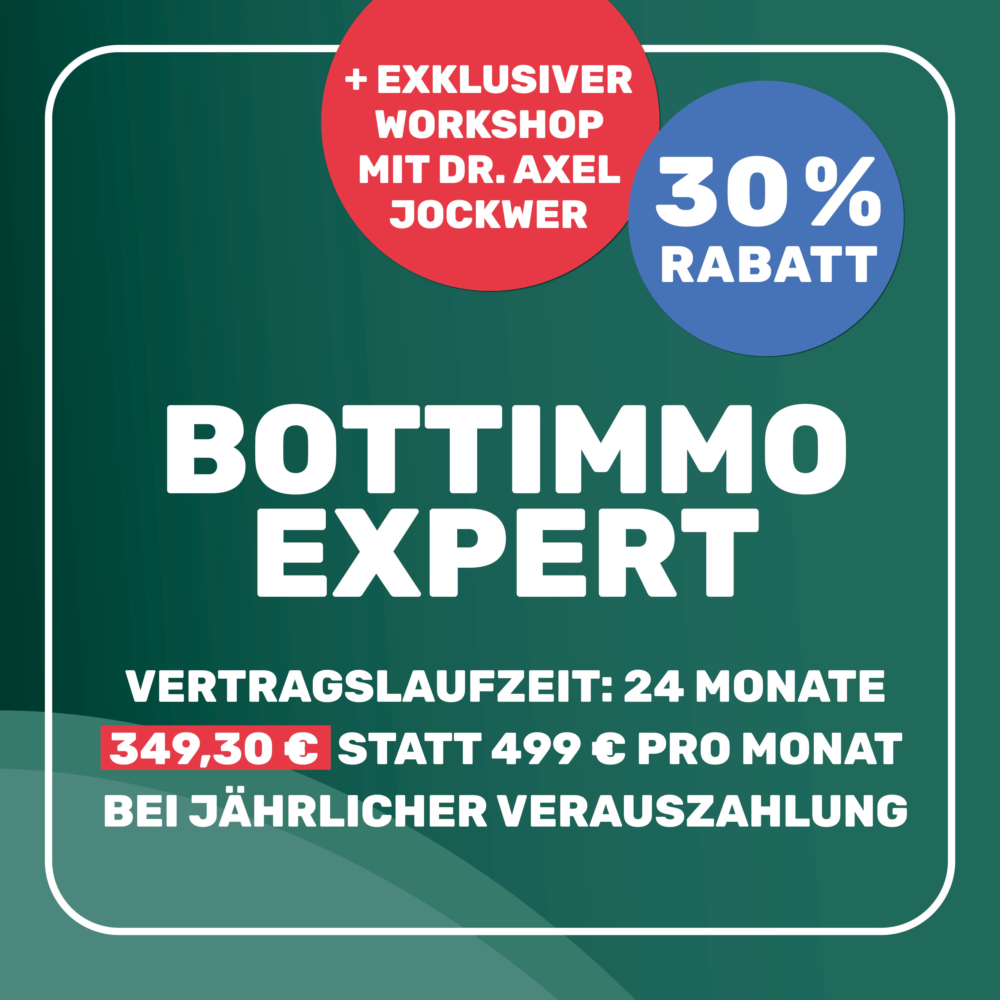 Black Week Rabatt für Immobilienmakler