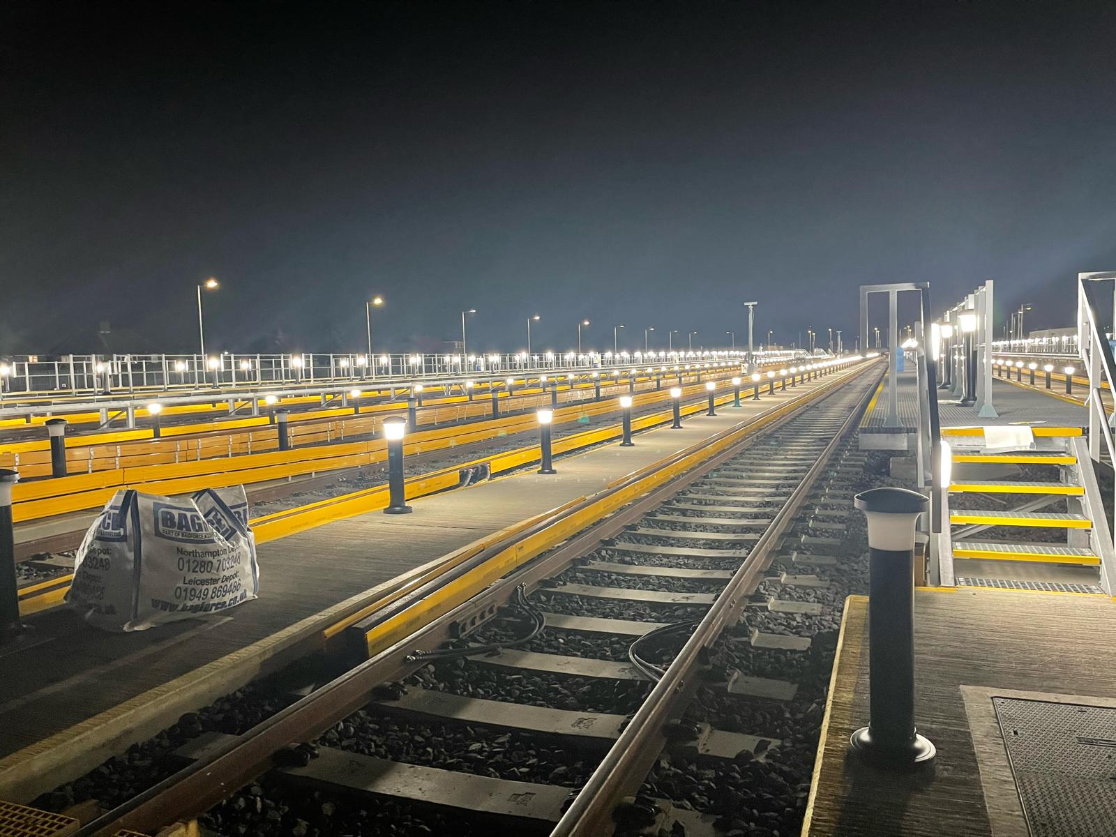 An electrical rail project completed by DPH 