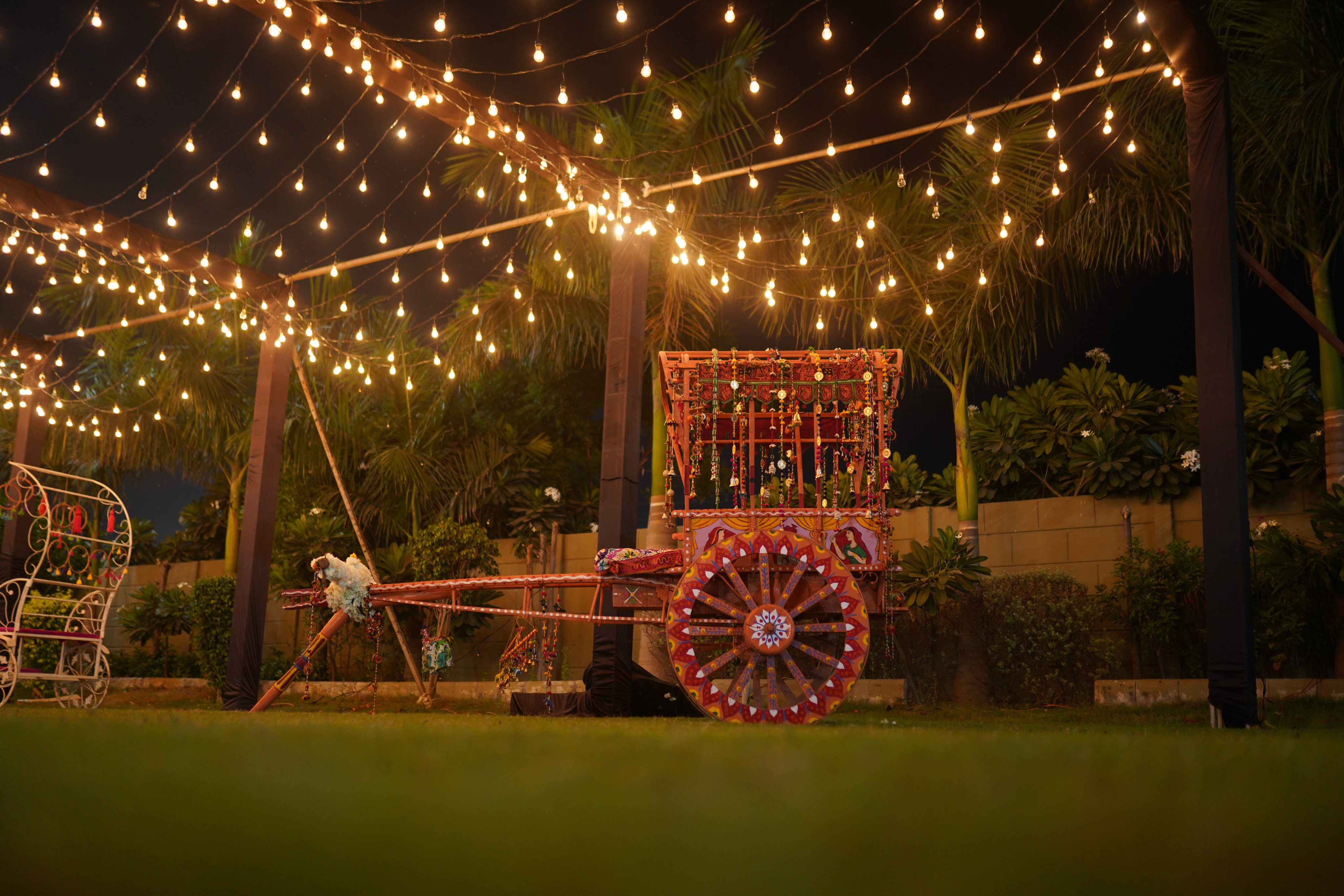 Garba Ground Decorative Cart Image