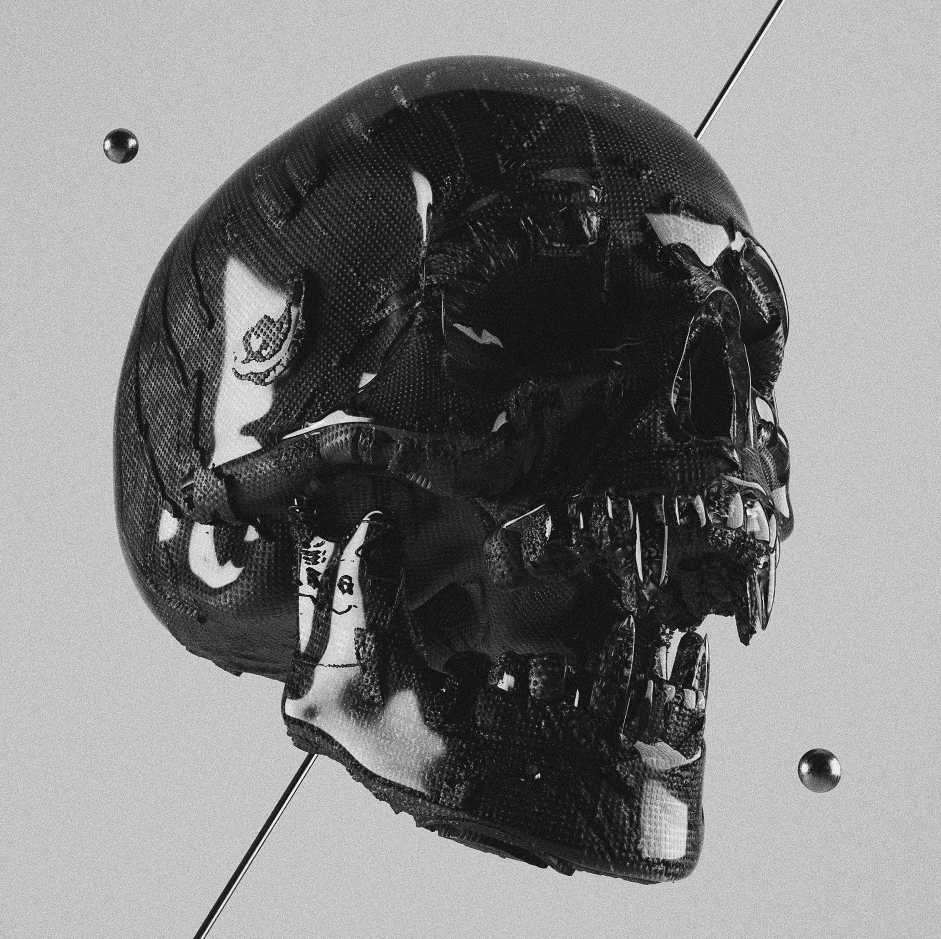 Carbon skull