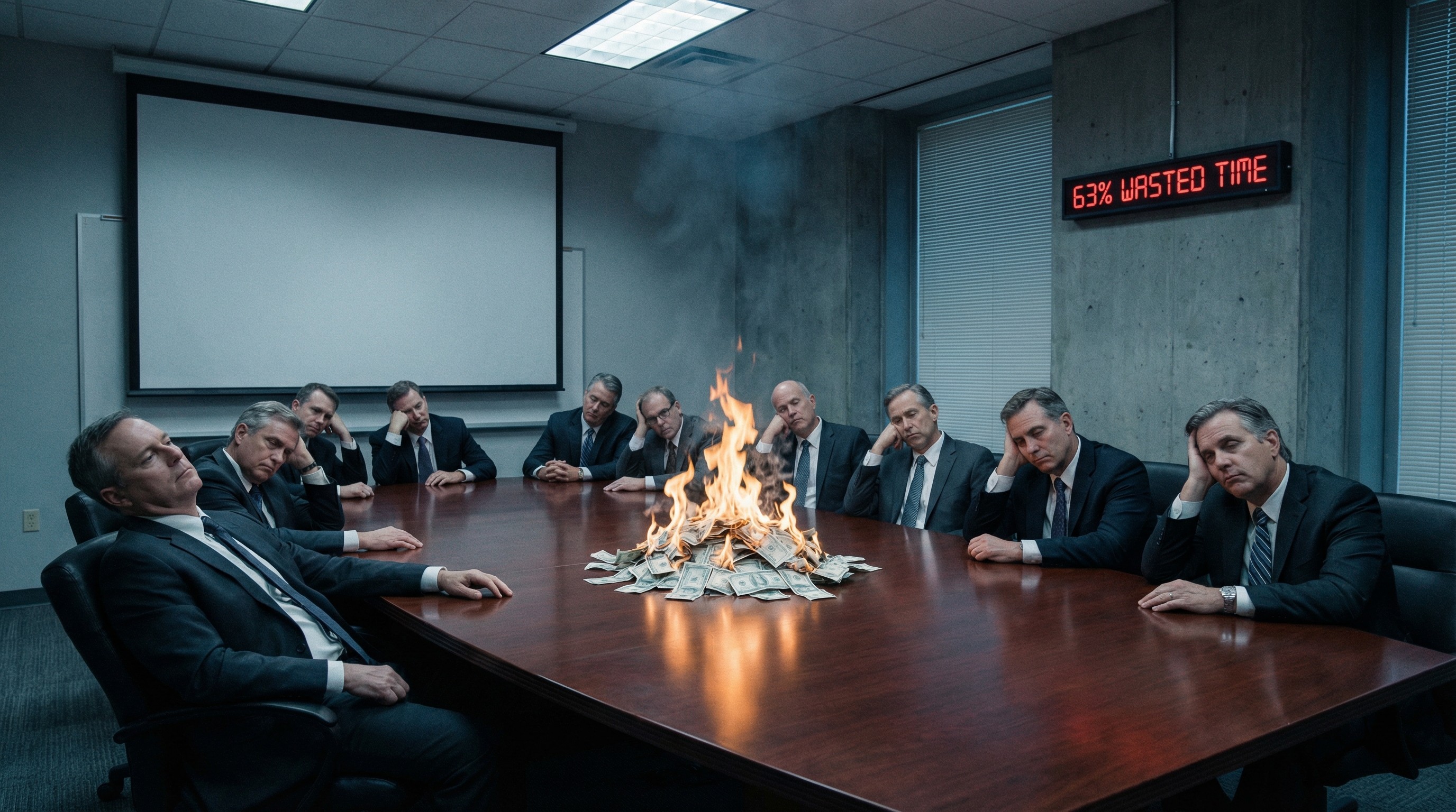 Only 37% of meetings result in decisions. The rest cost you $29k/employee. Learn how the "Flipped Meeting" strategy and Sprep audio briefings fix this.