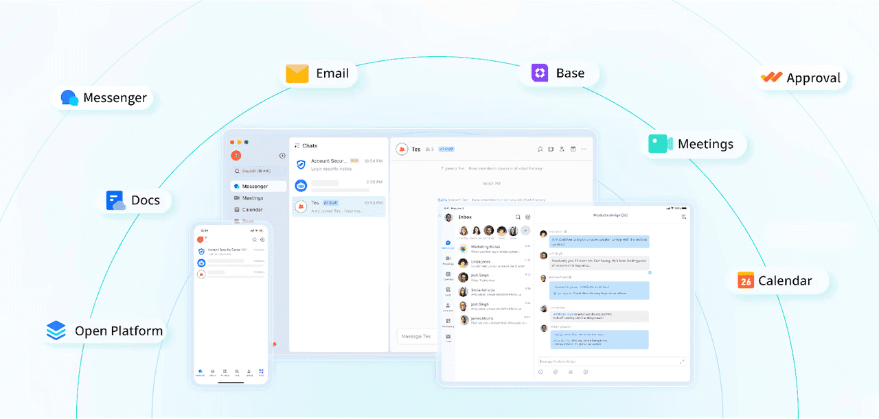 Lark’s unified platform for teams’ chat, docs, meetings, calendar