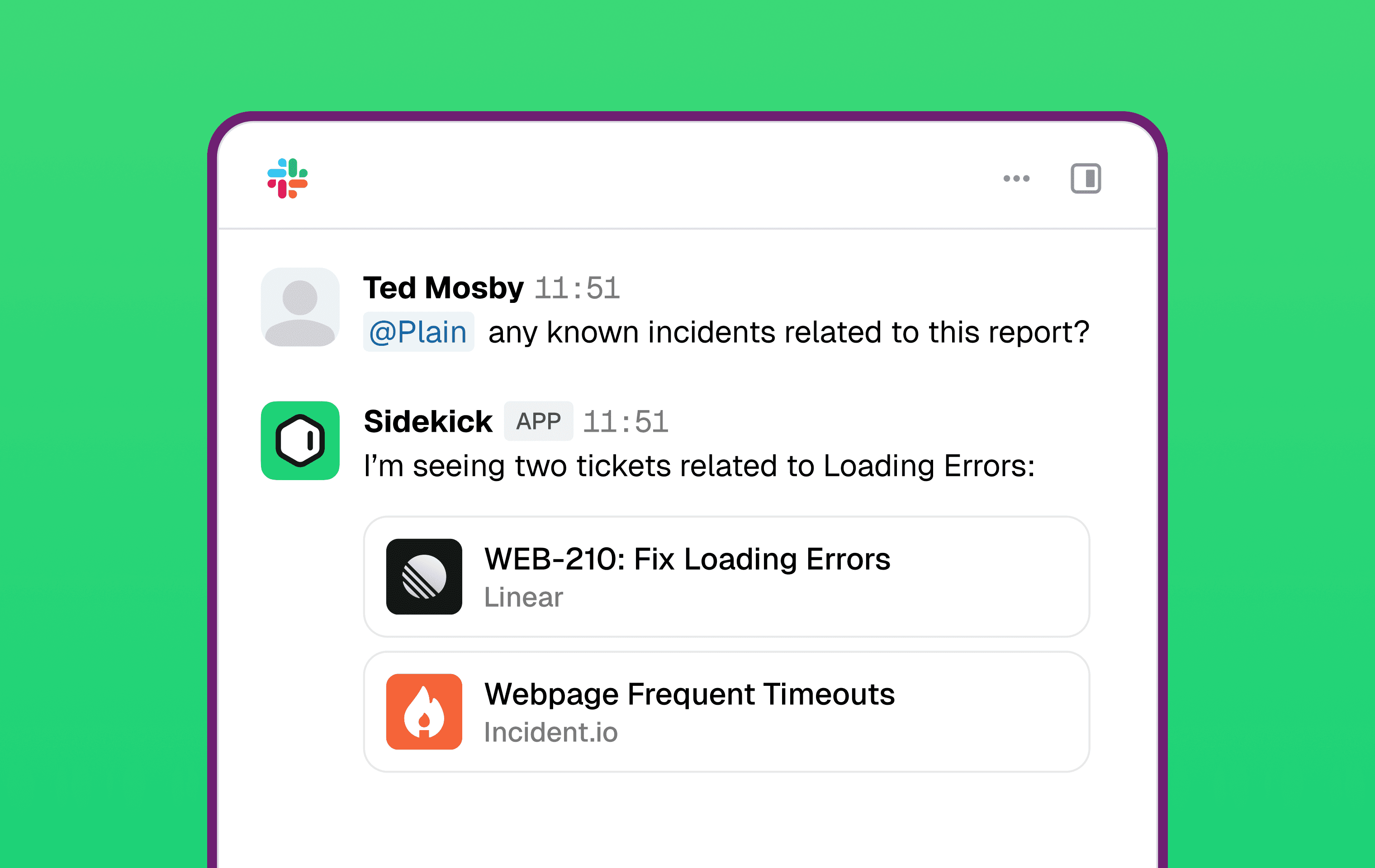 sidekick in slack