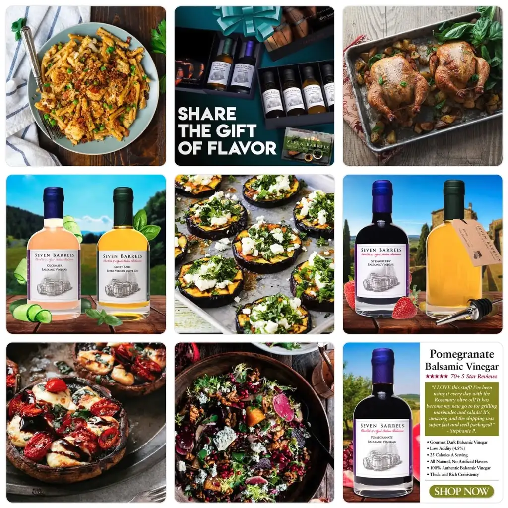 Seven Barrels Social Media Posts