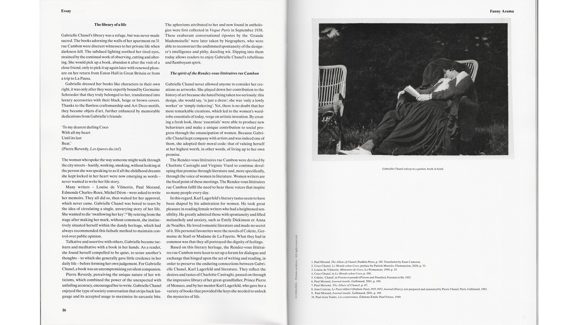 System Magazine Supplement Chanel Photographed by Alasdair McLellan Feautirng Keira Knightley and Charlotte Casiraghi