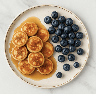 Lunchbox Mini Pancakes & Syrup