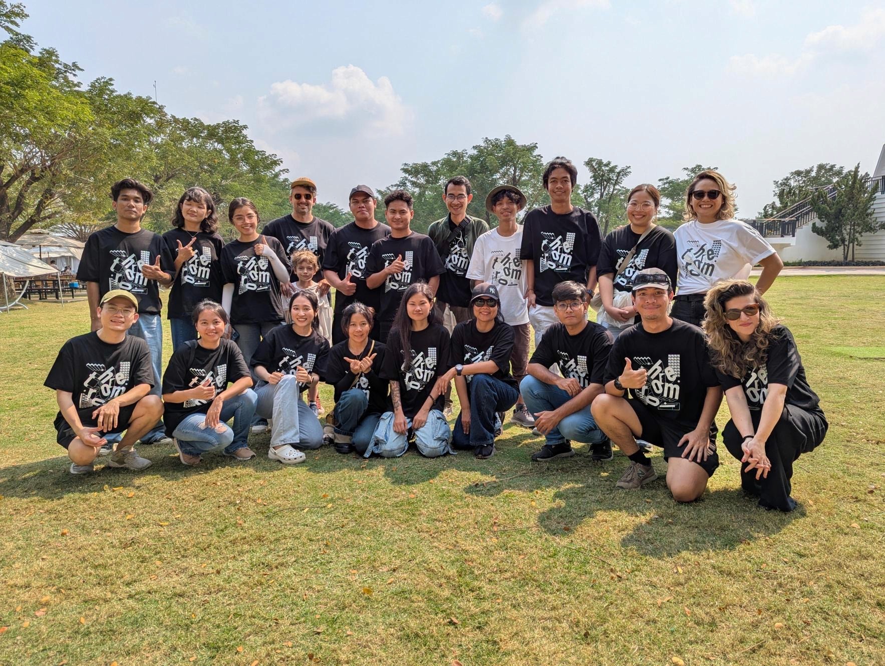 The Room Architecture and Design team in Phnom Penh, group photo for About page