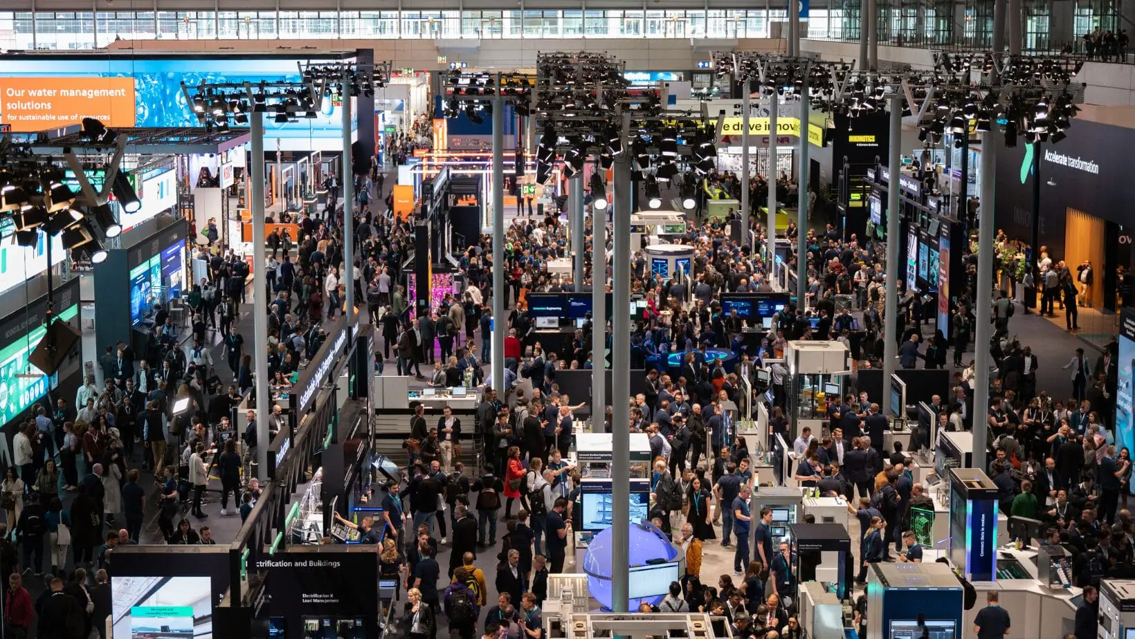Messe von innen