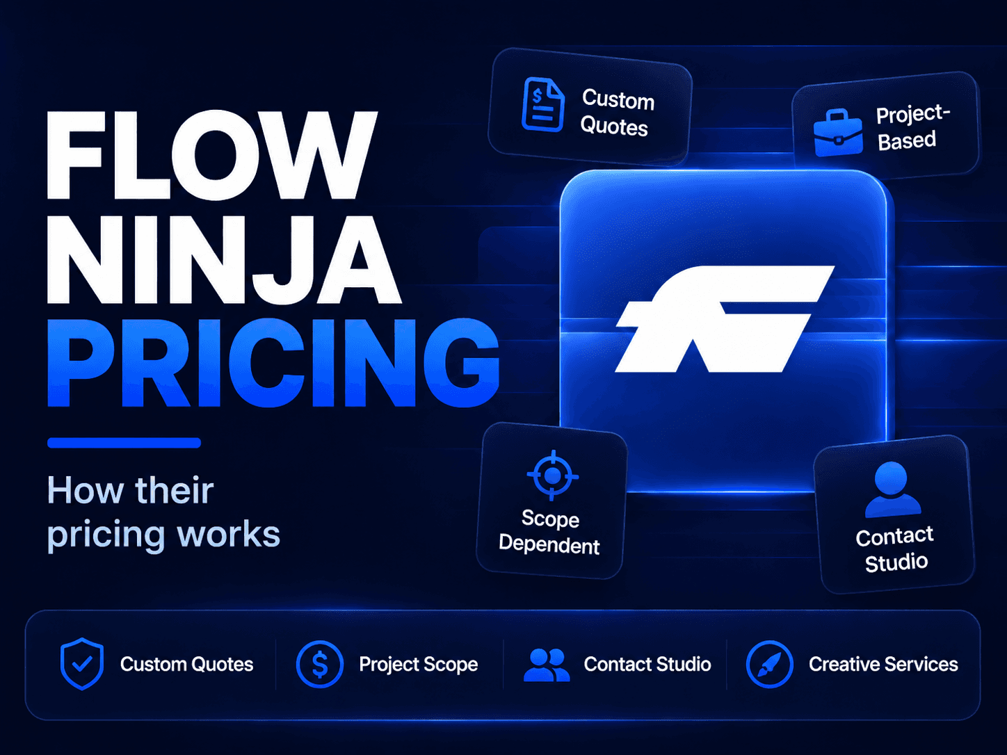 Flow Ninja pricing and services breakdown