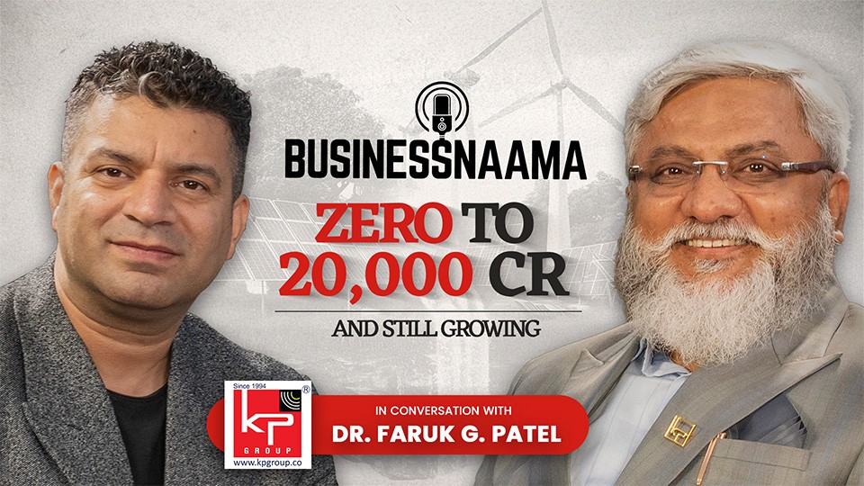 KP Group full podcast episode featuring Dr Faruk Patel produced by Cinesta