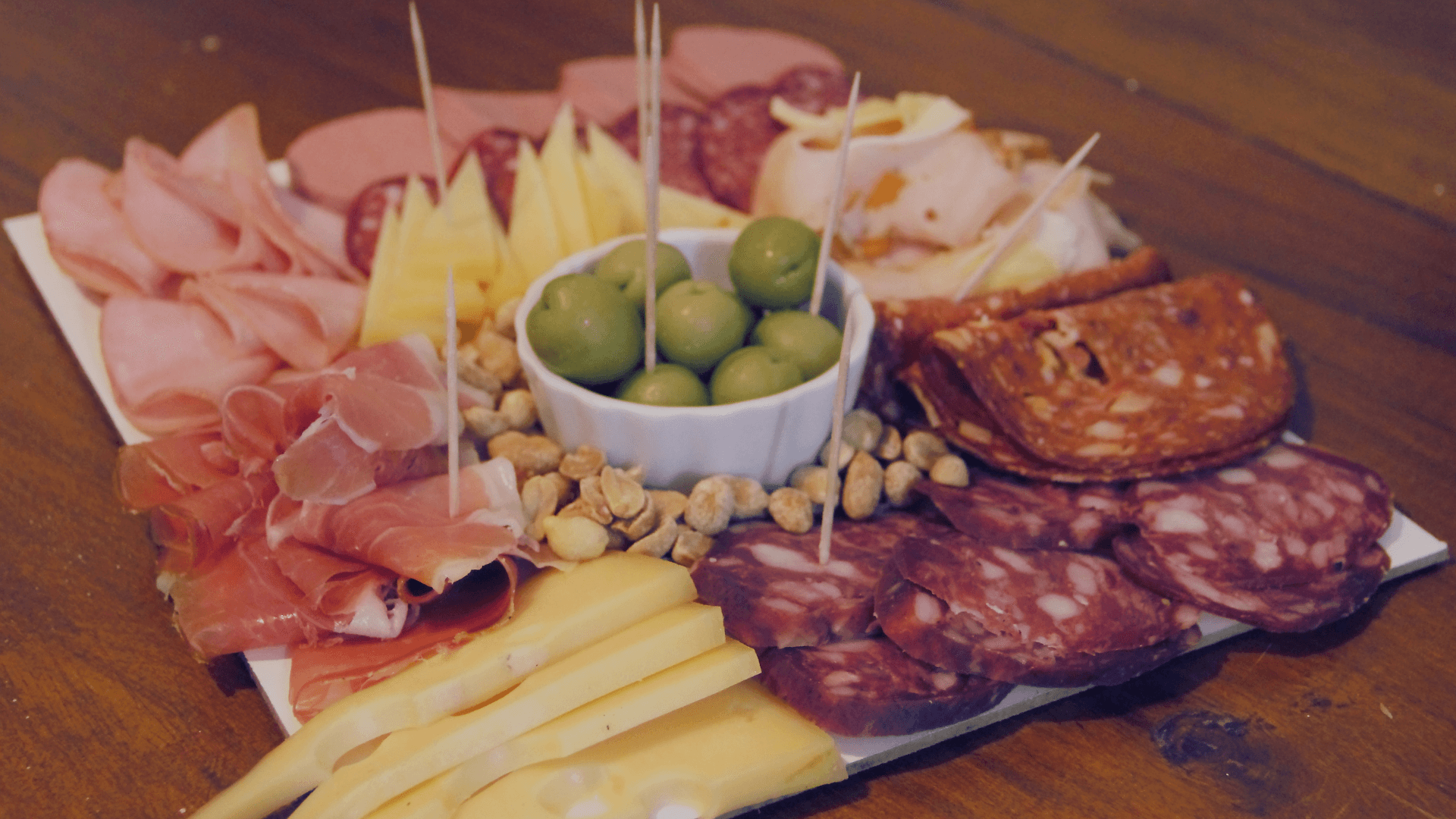 Picada y comida para ver un partido de fútbol evitando la pesadez y la acidez