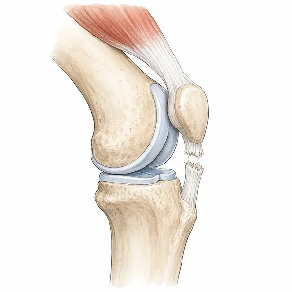 Illustration Tendon Rotulien