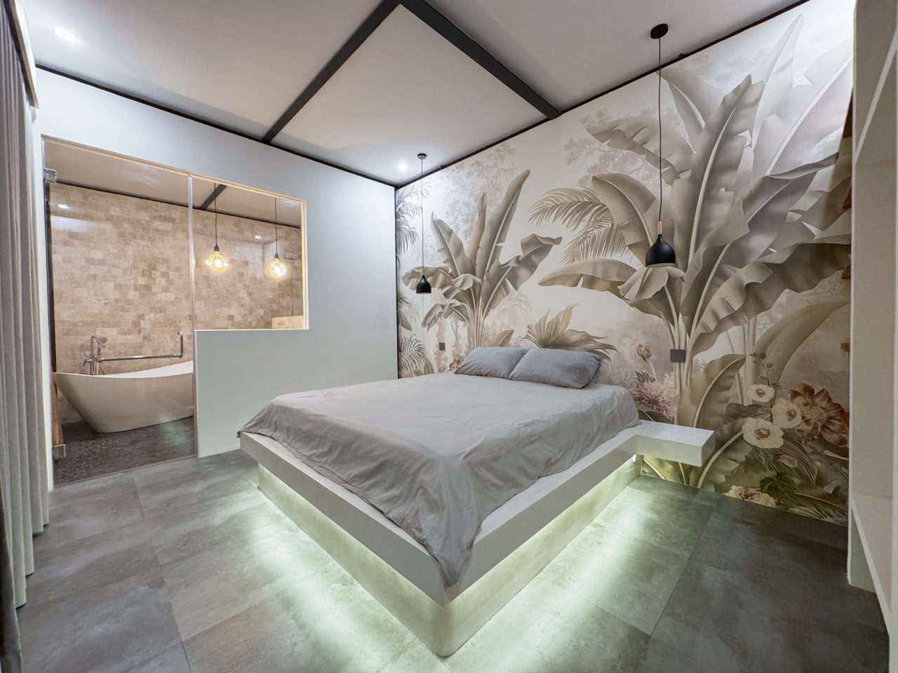 A modern 3-bedroom villa in a quiet green part of Ungasan, Bukit