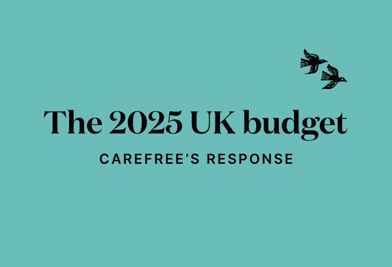 UK 2025 budget for unpaid carers