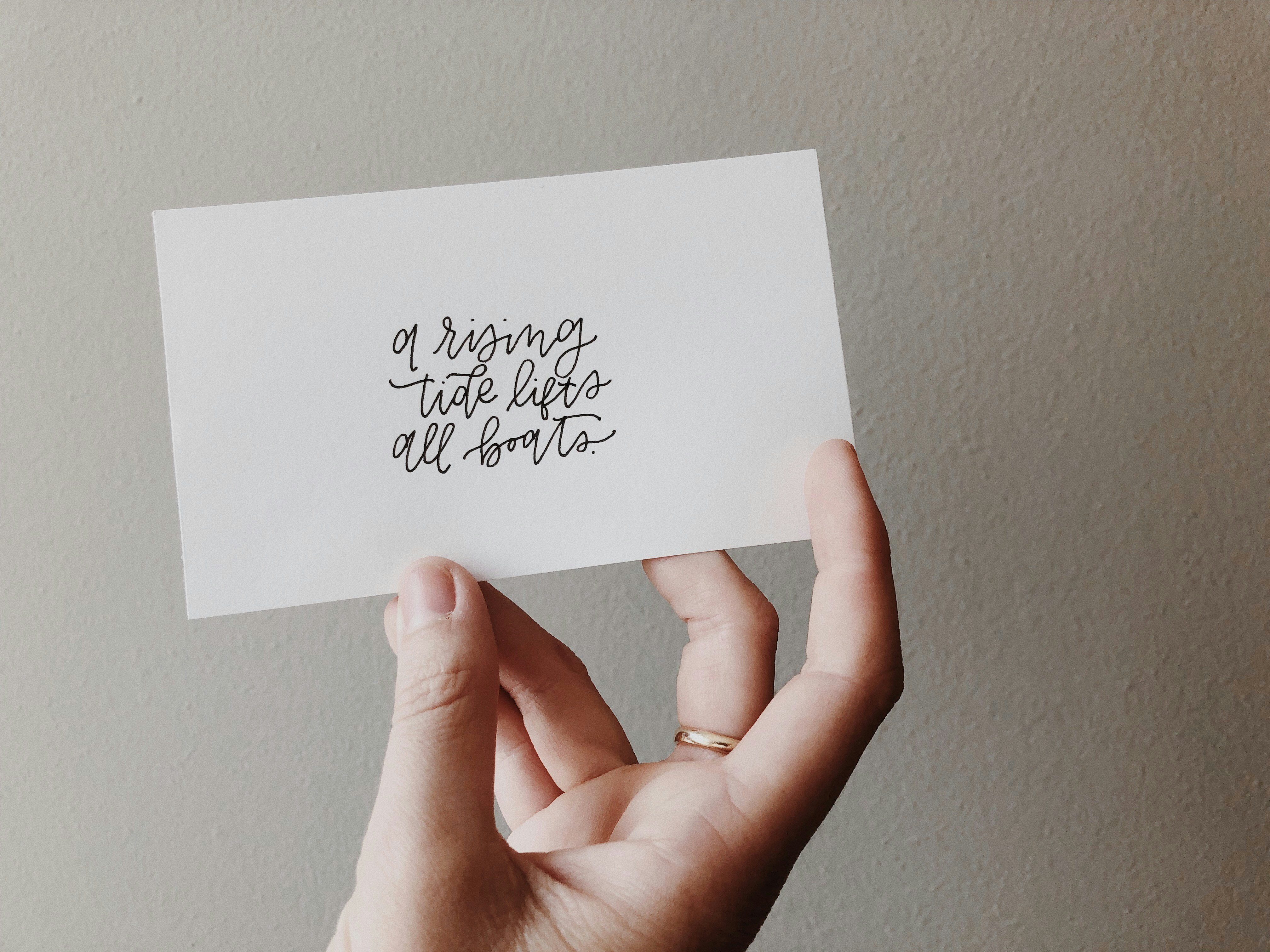 Personal card