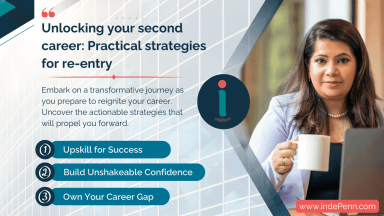 Unlocking your second career Practical strategies for re-entry