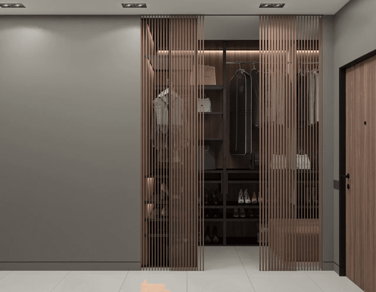 white and gray optical illusion