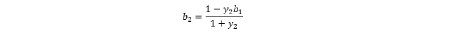 Maturité 2 - isoler le terme b2