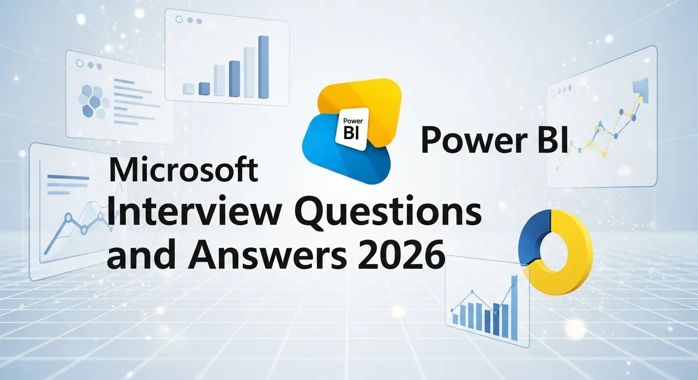 Microsoft Power BI Interview Questions and Answers 2026