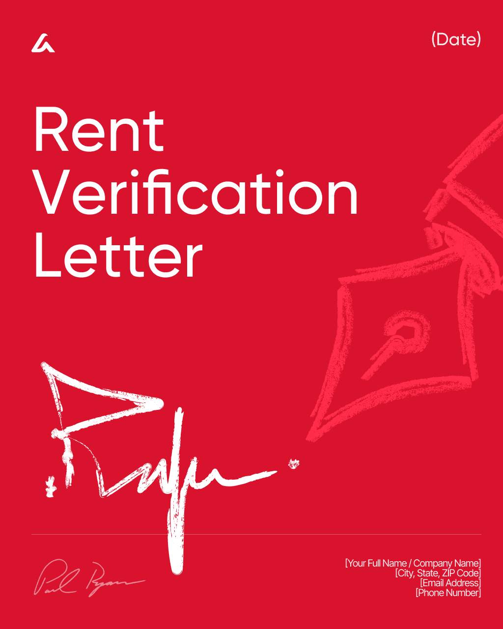Rent Verification Letter