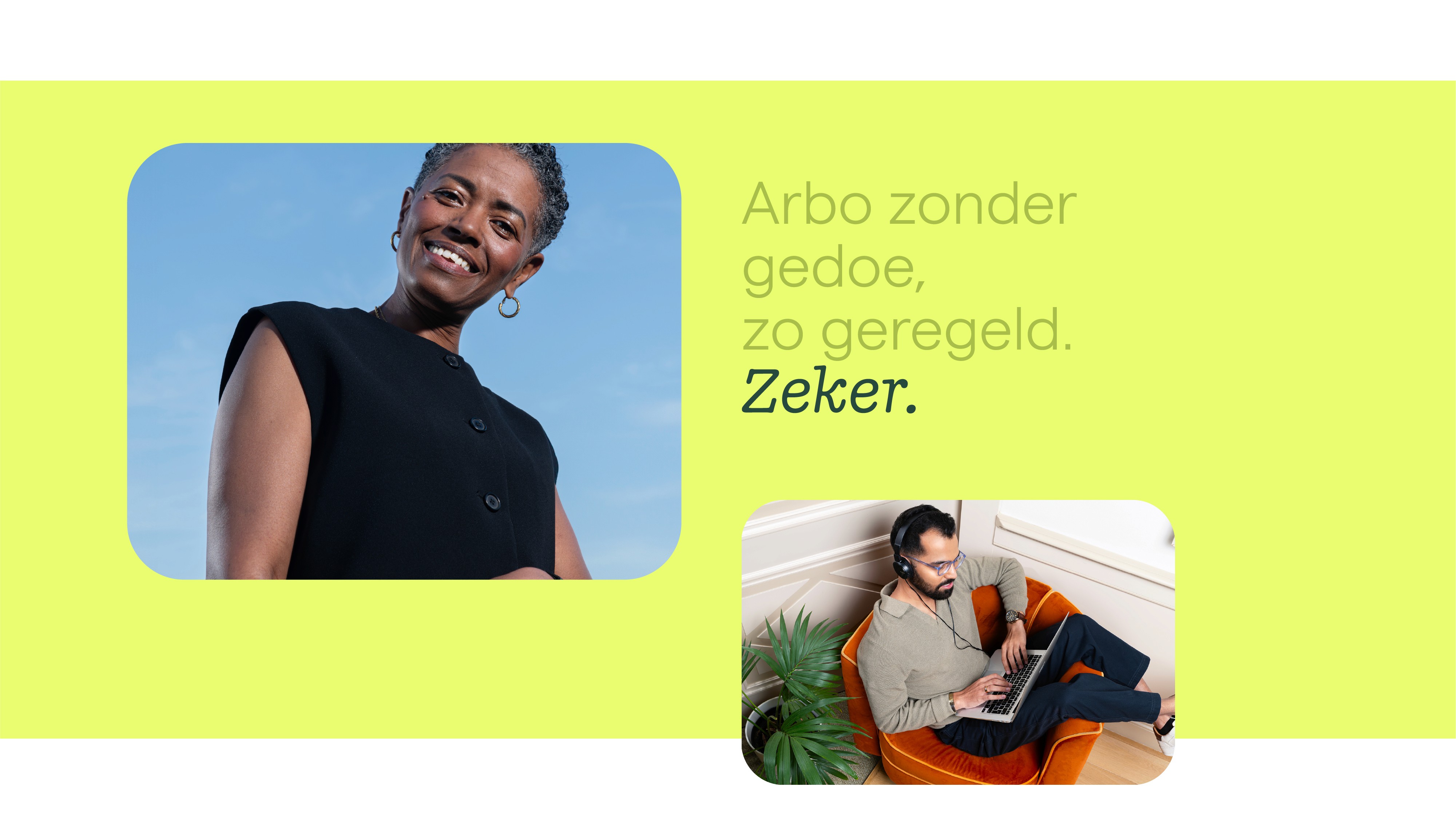 Grafisch ontwerp Zeker Arbo bilboard