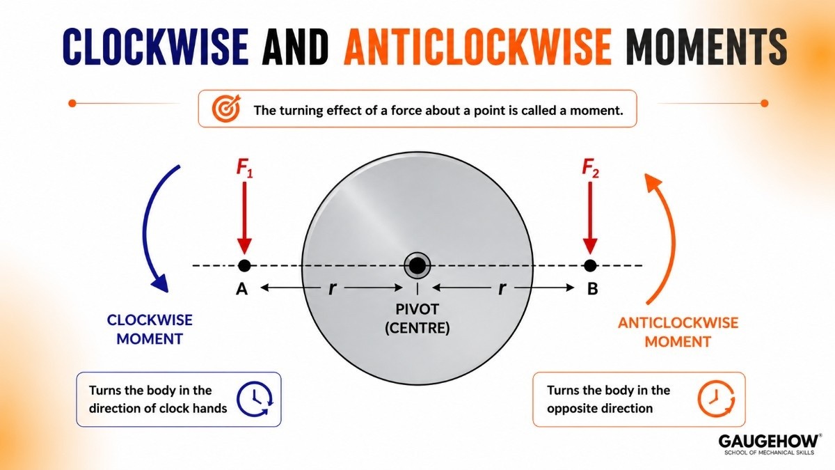 Counterclockwise Moment