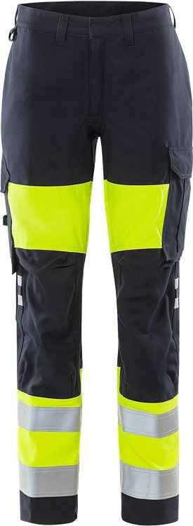 Bedrijfskleding dames winkel bij Vanatex — FRISTADS Flamestat high vis broek dames klasse 1 2776 ATHS