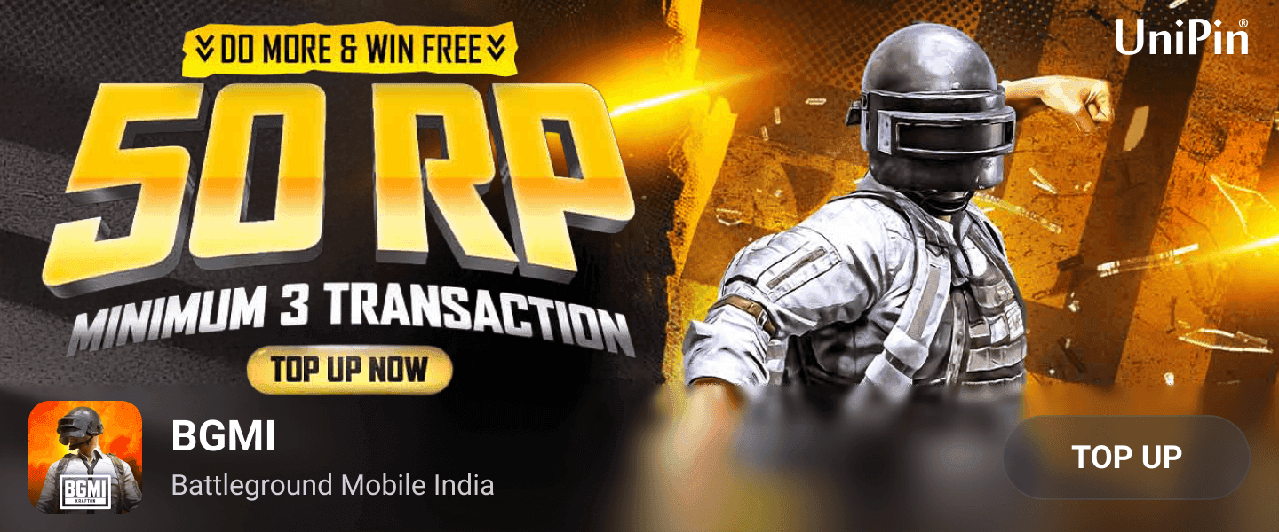 BGMI — 50 RP TOP-UP