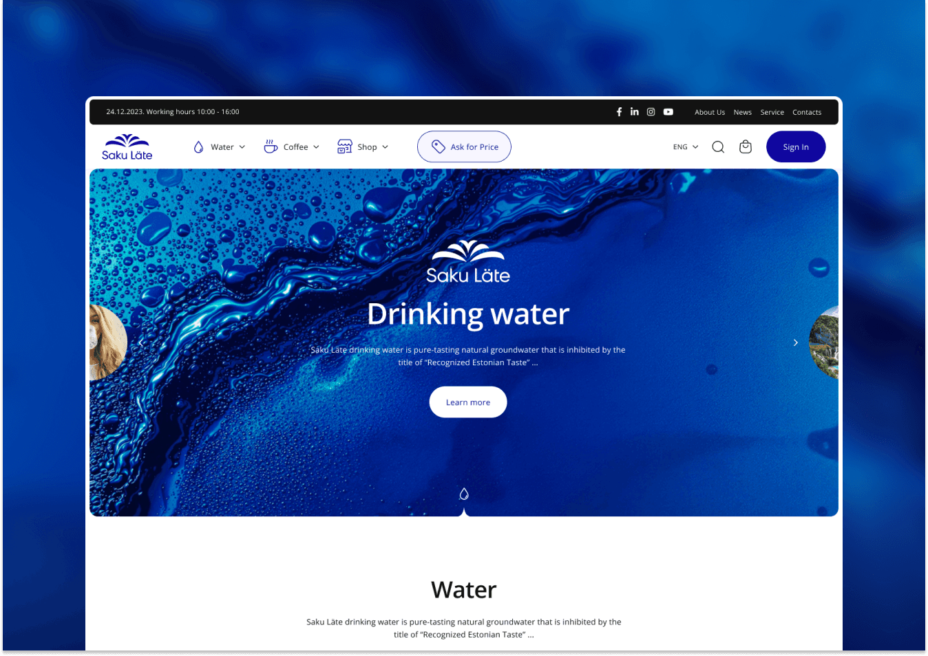 BTE UI/UX design - luut.design