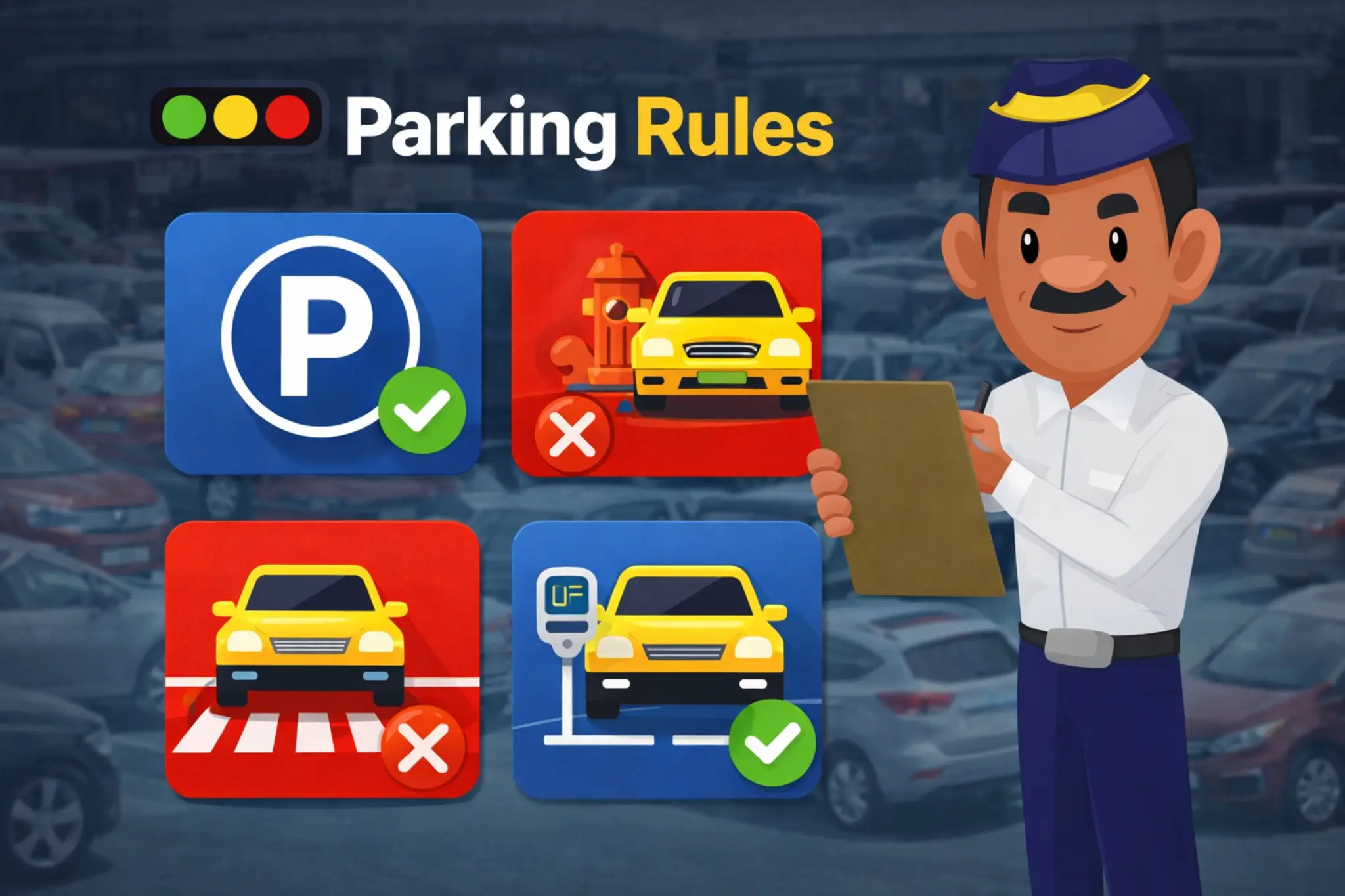 Parking Rules in India Drivers Break Daily and Pay Heavy Fines