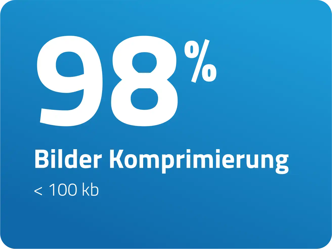 98% Bilder Komprimierung