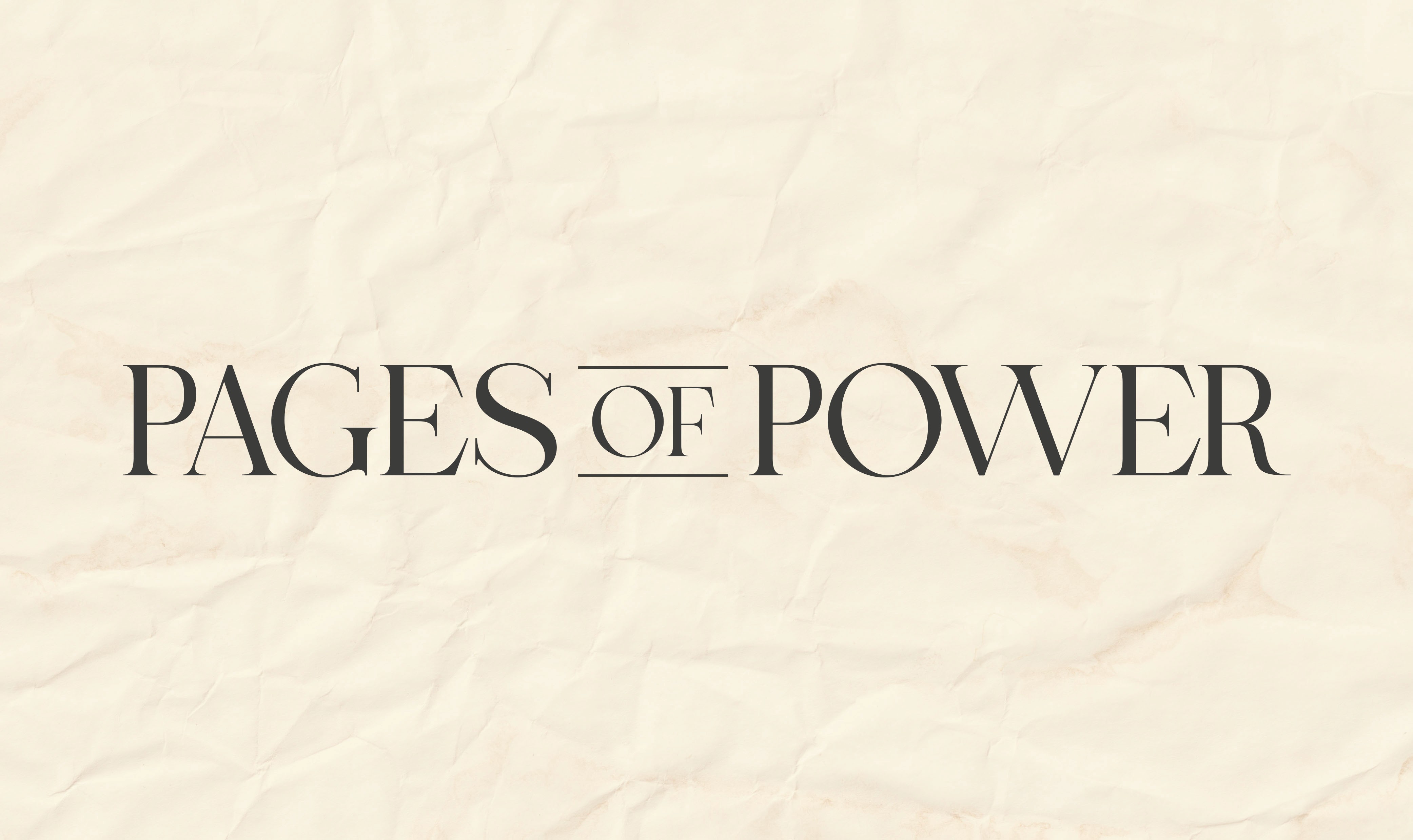 Pages of Power