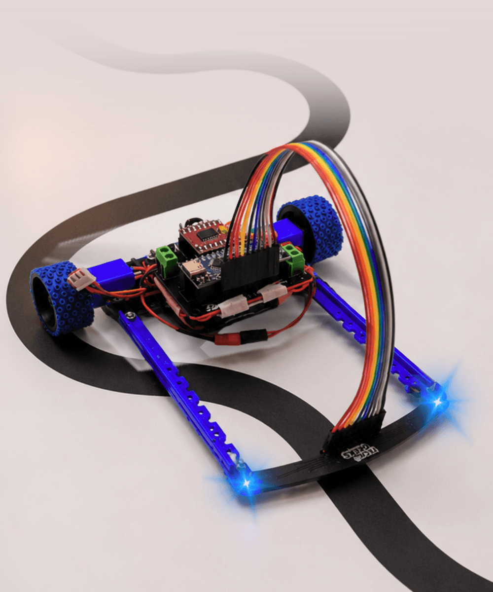 MARK-2 ADVANCED SUCTION LINE FOLLOWER ROBOT