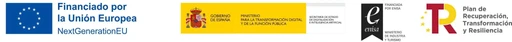 Banner Unión Europea y Gobierno de España