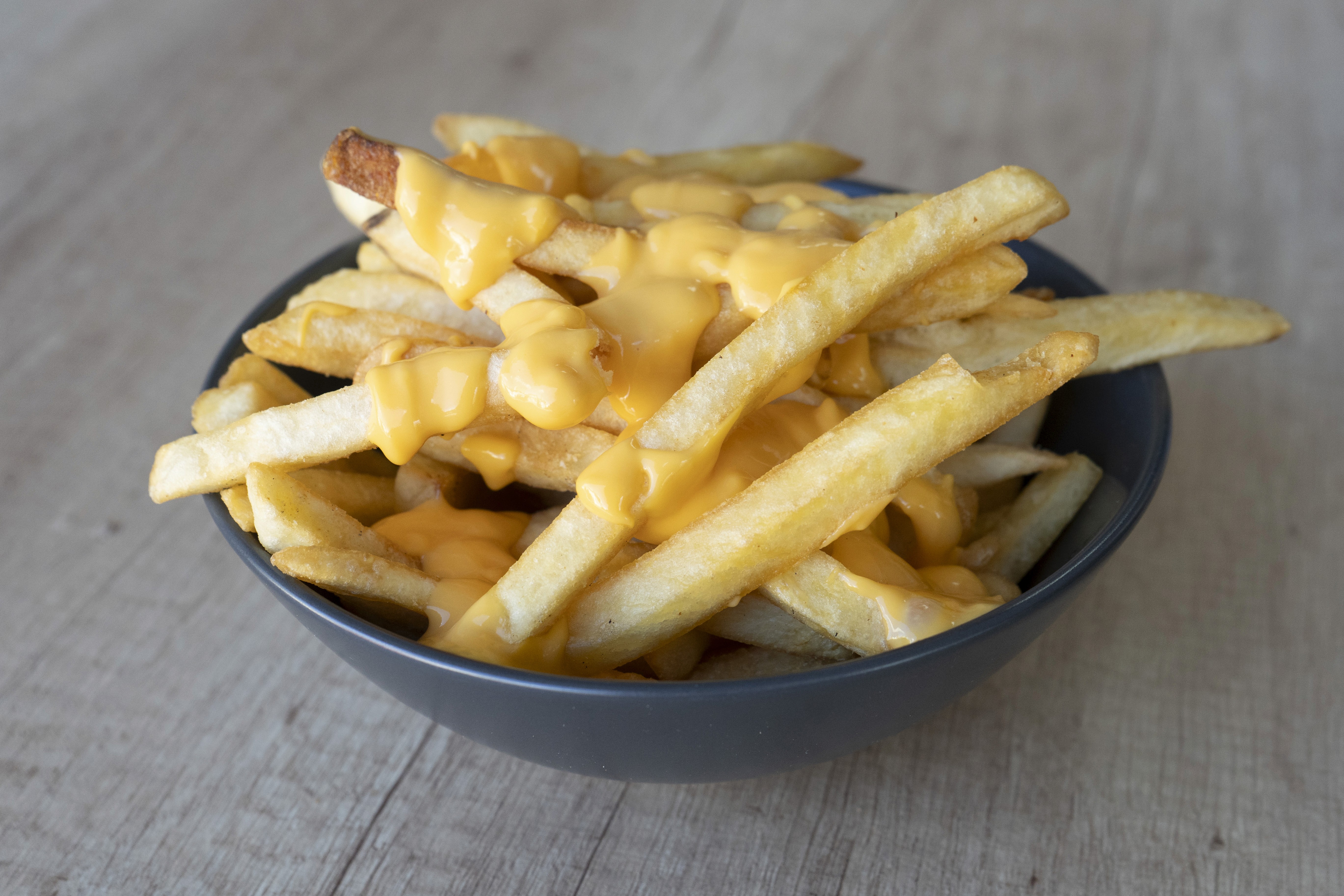 porción de papas fritas.