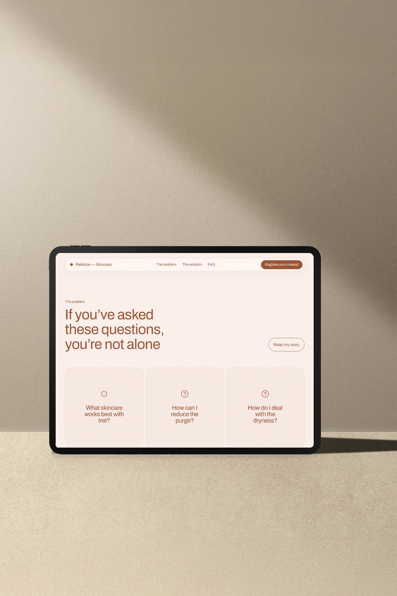 Skincare Website Development