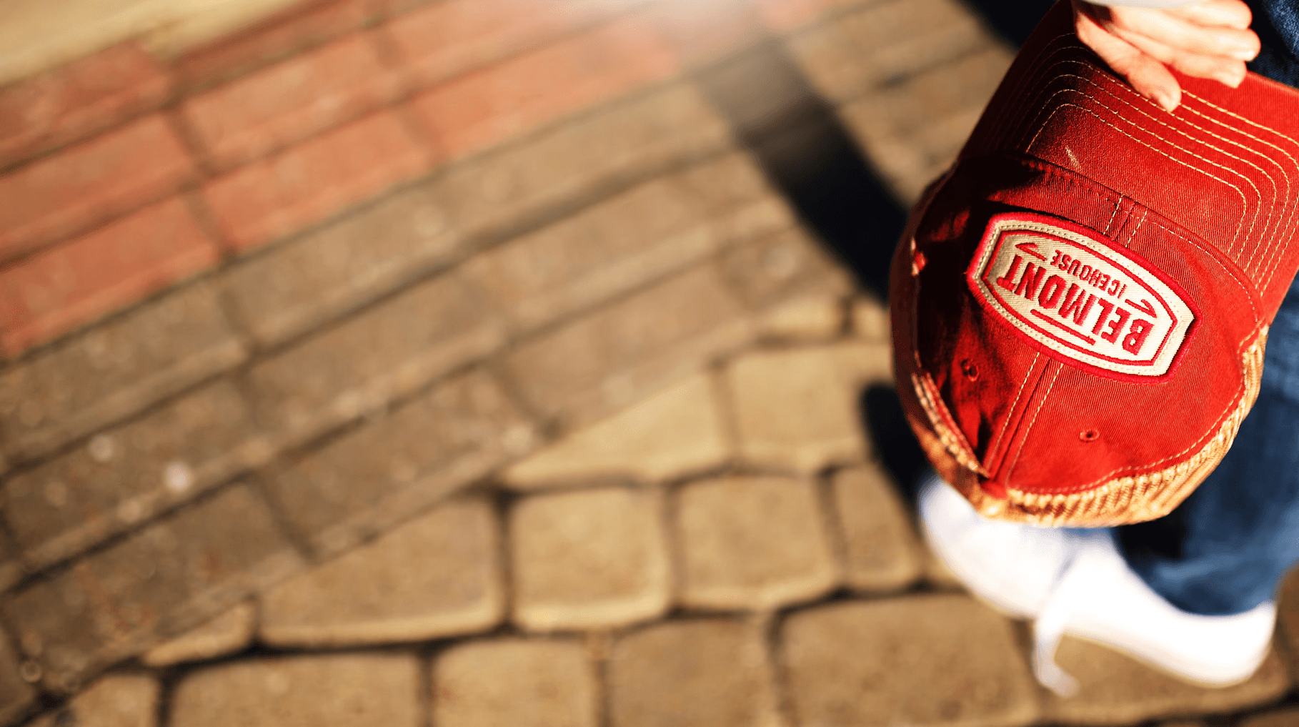 Belmont Icehouse Baseball Hat swag