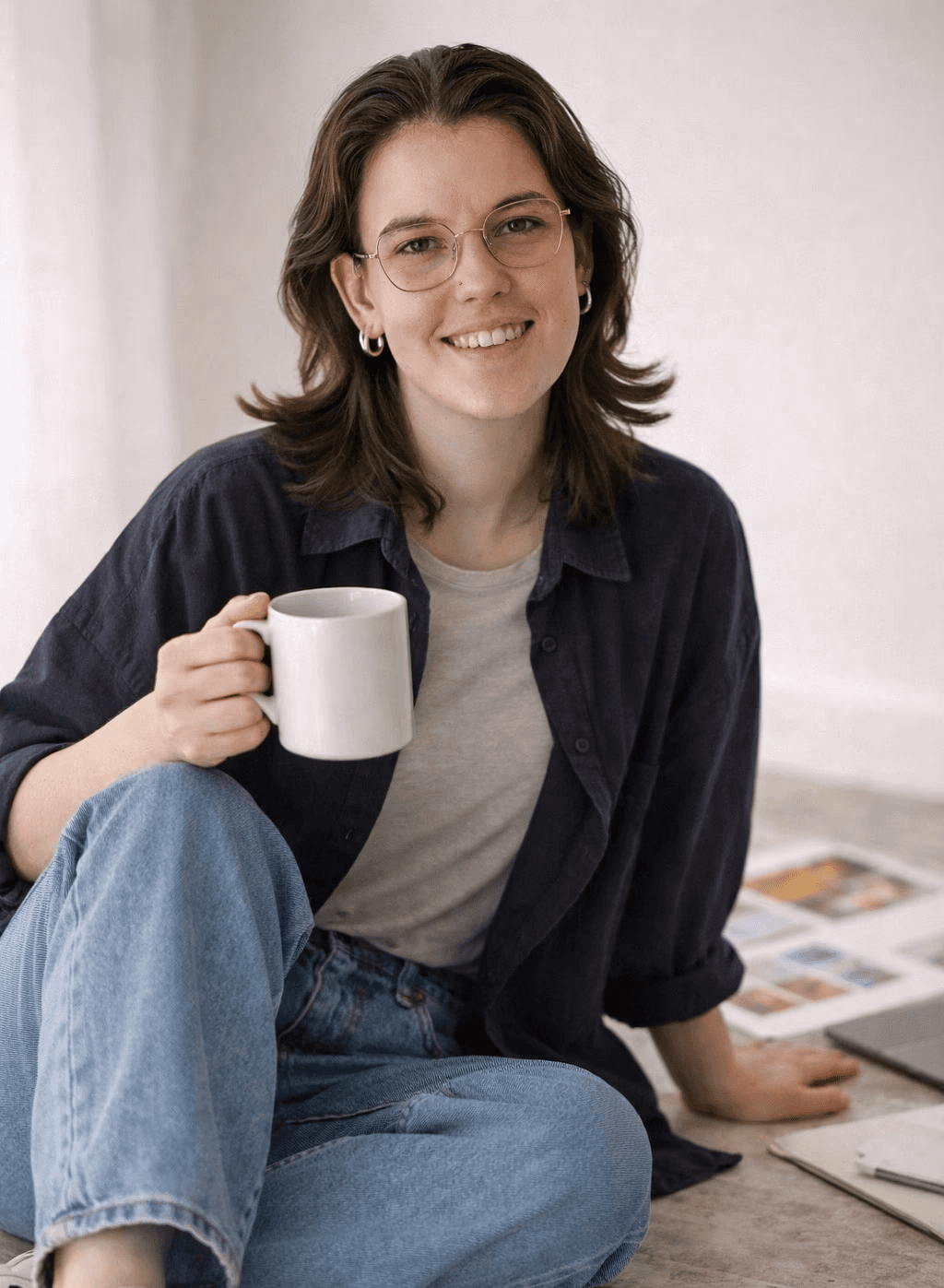 Portrait of portfolio creator