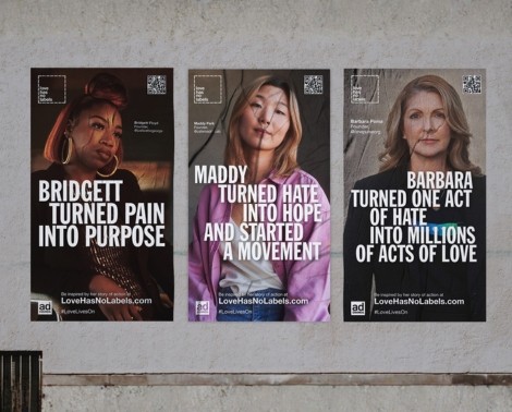 campanha love has no label Ad Council