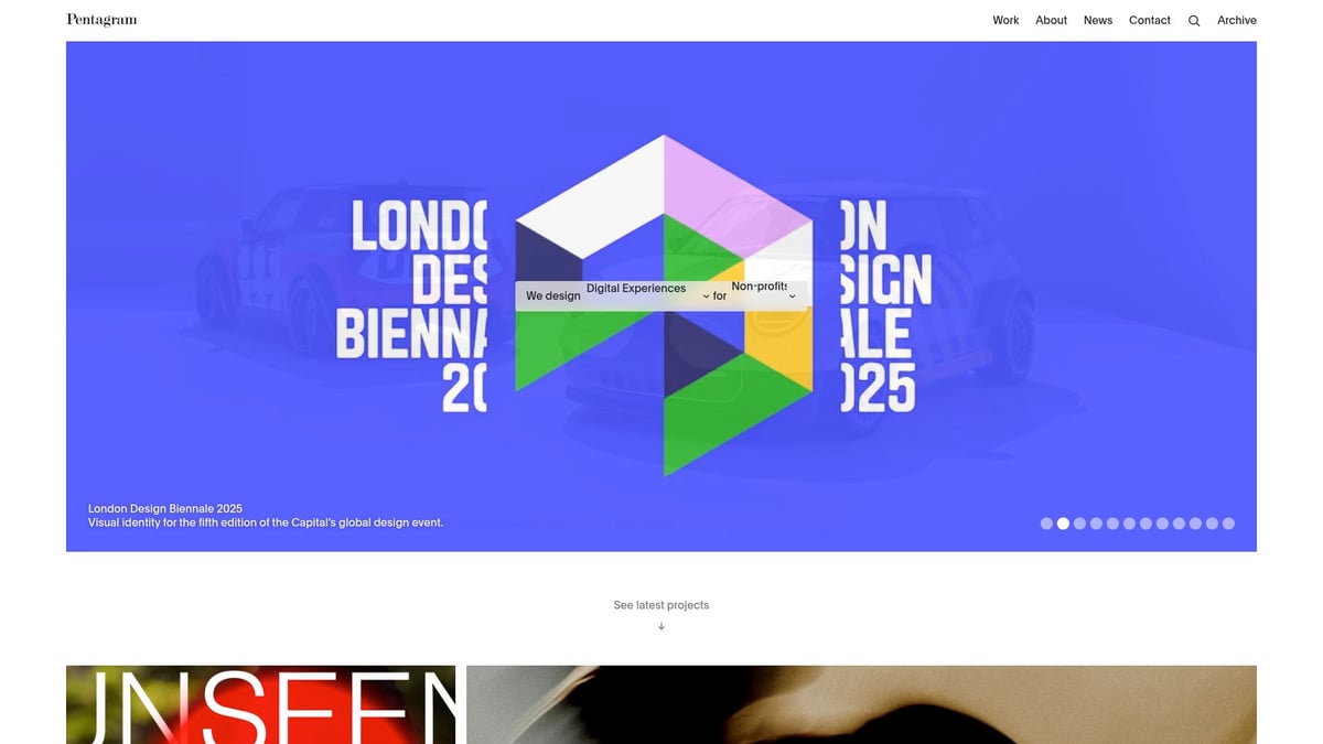 9 Exceptional Creative Design Agencies to Watch in 2025 - Pentagram